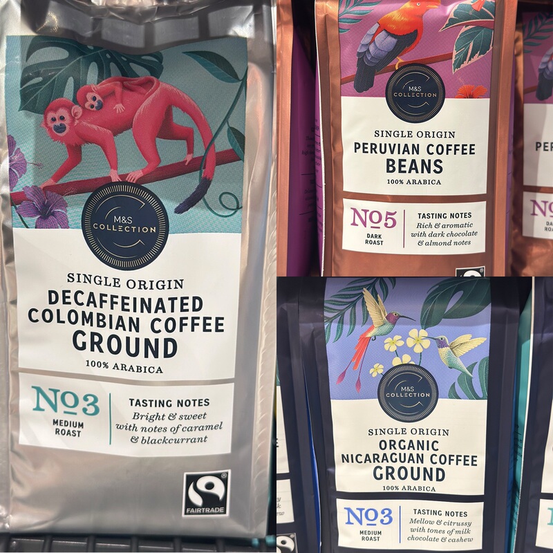 Imported from Abroad, M&S/Martha Fair Trade No3 No. 3 Organic Nicaraguan Roasted and Distilled Coffee