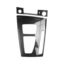 Suitable for 18-24 Audi Q5L gearbox decorative frame stickers center control gearbox panel carbon fiber interior supplies