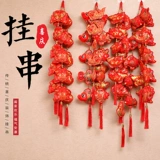2021 Новогодний день Fish Fu Blessing Firecrackers String Новый год.