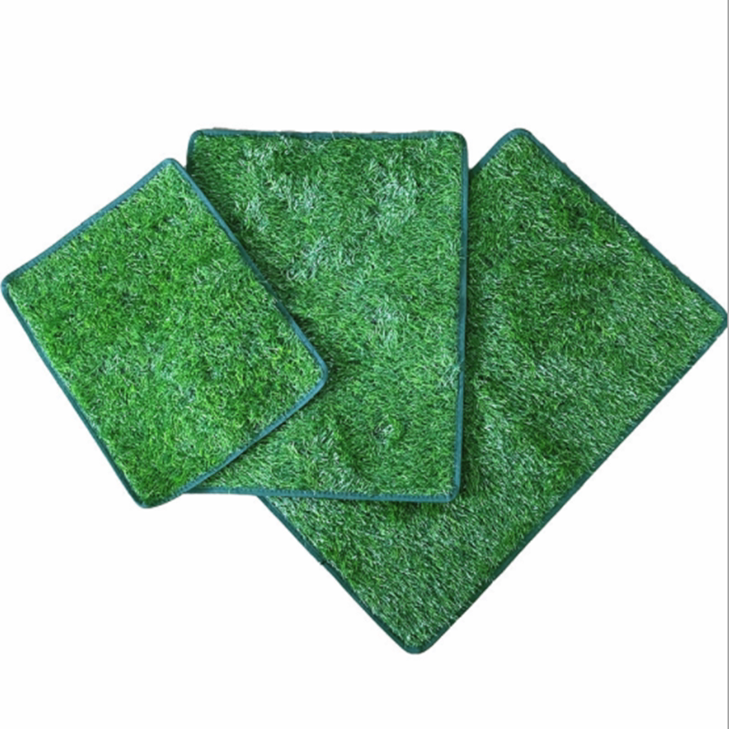 Simulation lawn pet peeing pad dog kennel cat litter non-slip warm pad dog toilet toilet cleaning supplies