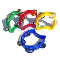 Four-bell rattle ring clapping bell ring Orff musical instrument childrens early education toy kindergarten performance dance