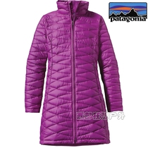  Patagoniafionaparka Womens long down jacket purple