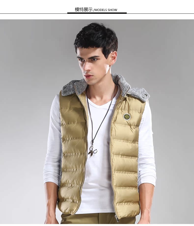 Débardeur homme Cotton vest NO.1 DARA 100% Polyester pour hiver - Ref 1596691 Image 12