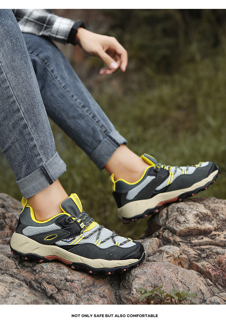 Outdoor men's spring and summer genuine leather waterproof, anti slip, wear-resistant hiking mountain sports shoes 3168 with 20_voghion.com