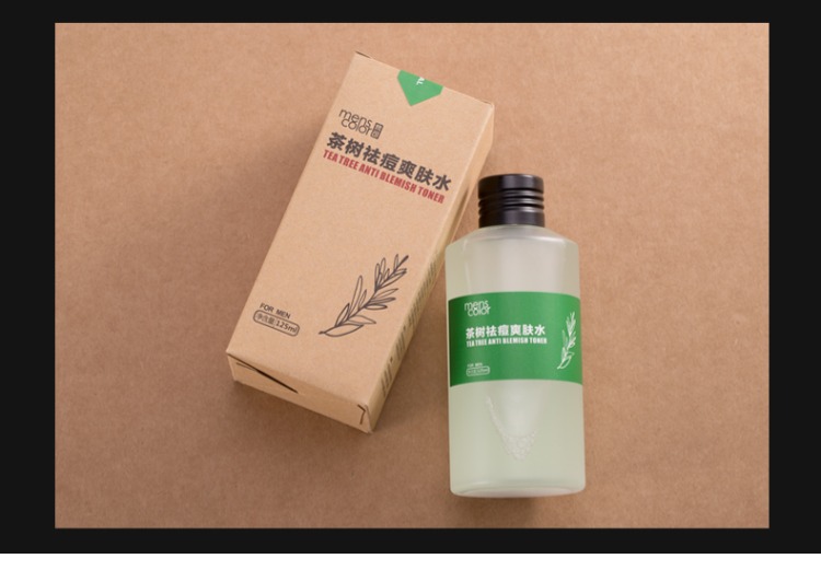 Van Gogh Tea Tree Essential Oil Acne Men Toner Desalination Acne Seal Oil Control Chăm sóc da mặt Chăm sóc da sữa tắm cho nam thơm lâu
