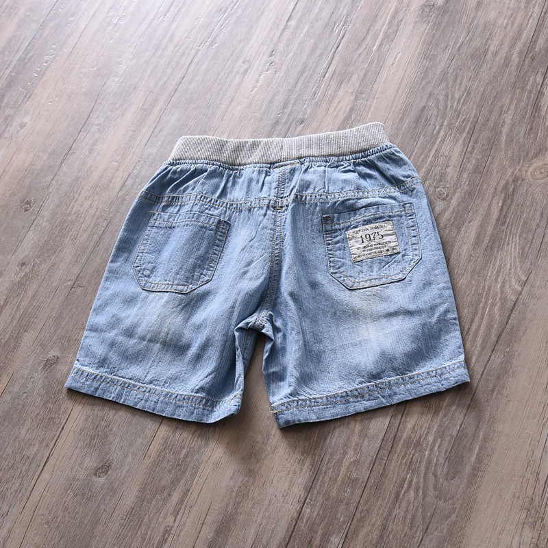 Trẻ em quần short denim trẻ em nữ quần nóng trai quần short năm quần cotton quần áo trẻ em 2017 mùa hè triều mới