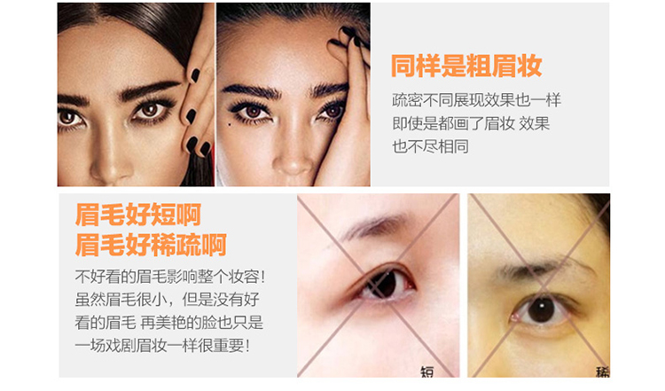 Hàn Quốc VOV Goodbye Panda Lông mày Bút chì Tự động Lông mày Bút chì chống nước Khan Lock Color Anti-Stain Black Brown Makeup - Bút chì lông mày / Bột / Stick bột kẻ mày