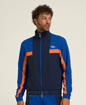 wilson GRAND Wilson Mens Tennis Wear Blue Spliced ​​Sports Jacket 24 Autumn New Style