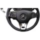 16-24 Mercedes-Benz Vito carbon fiber pattern dashboard bright strip steering wheel door center control bright strip glass switch sticker