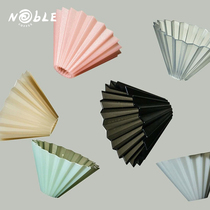2022 new products Japan Origami Air Resin Origami Filter Cup Handflush Coffee Suit Coffee V60 Drop Filter Cup