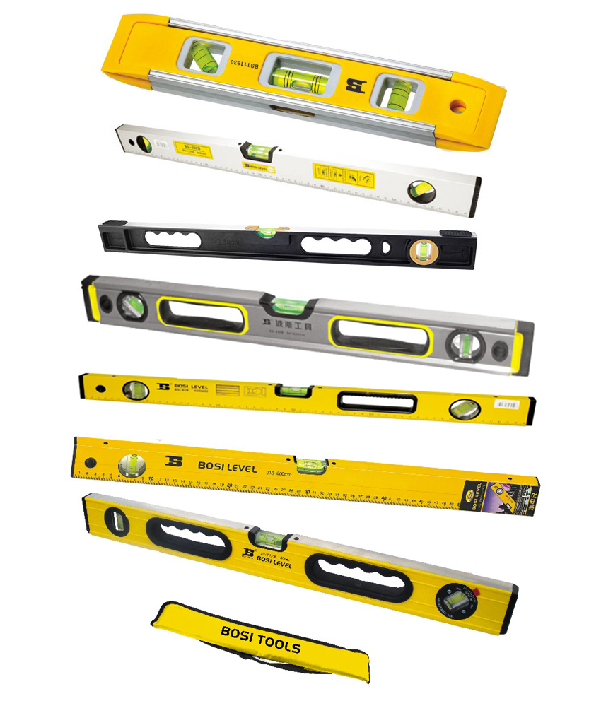 High-precision cast aluminium aluminium alloy horizontal ruler with strong magnetic 300400450500600800m m