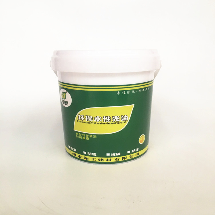 2 5kg water-based gloss oil water-based base film wallpaper accessories wall-based treasure glutinous rice glue companion water-based gloss oil