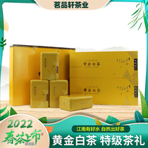 2022 New Green Tea Tianmu Lake Gold White Tea Gold Bud Tea 250g Special Grade High-end Gift Box Dress