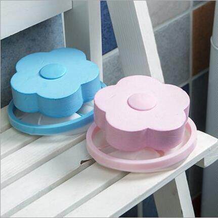 A2448 Flower-shaped washing machine hair remover floating filter bag hair filter decontamination hair remover laundry ball