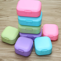 A2444 Travel Portable Soap Box Drain Wash Face Soap Box Creative Large Number With Lid Seal Waterproof Soap Box