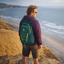 Dortdeuter outdoor backpack for men and women City travel detachable belt breathable carrying computer commuter backpack