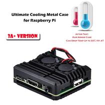 Raspberry Pi 3A cooling case Raspberry Pi 3A Protective case Aluminum alloy with fan
