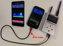 OTG Line miniUSB to microUSB Handheld Spectrum Analyzer RF explorer