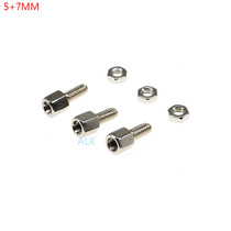 Hexagon screw Screw nut RS232 DB9 DB15 db25 VGA connector Serial port stud