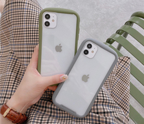 Small waist candy color 11pro max phone case iPhone8 7plus full edge XS XS XR Anti-drop