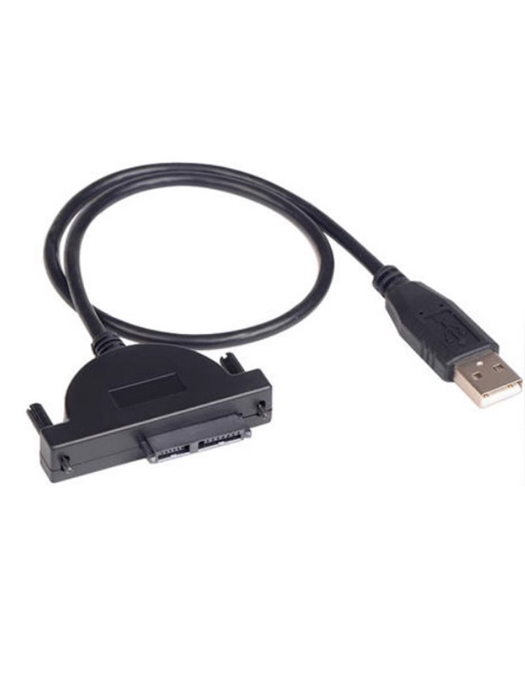 Laptop Optical Drive to USB Minisata to USB Read-Write Adapter Cable to External Mobile Optical Drive Data Cable