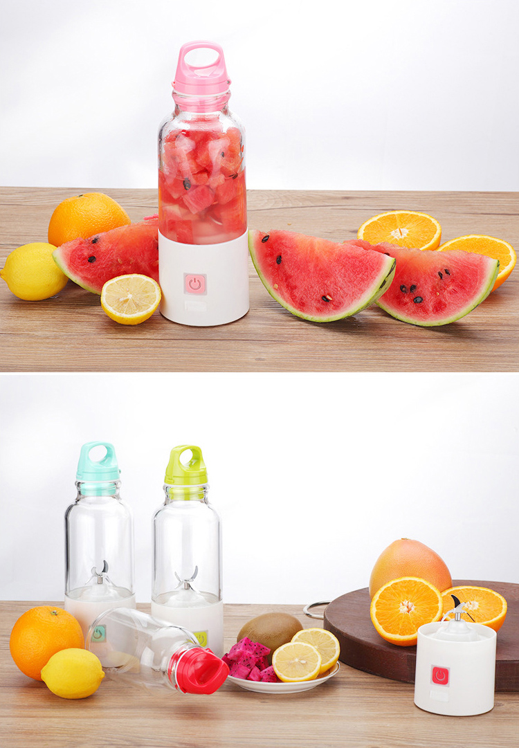 máy xay vitamix Lắc mạng sạc đỏ cốc nước trái cây khuấy tay cốc sinh viên máy ép trái cây điện với thực phẩm trái cây chiên máy ép philip hr1811