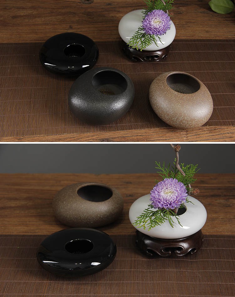 Trang chủ cắm hoa bình gốm Xuất khẩu chậu hoa mini Trang trí hoang dã Bàn trà Jianshan cắm hoa - Vase / Bồn hoa & Kệ chậu nhựa trồng cây hình chữ nhật