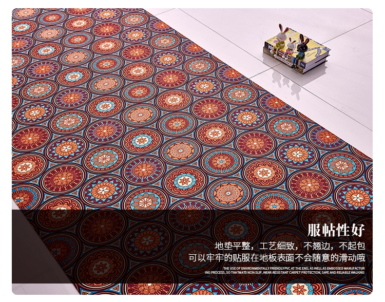 Siêu mỏng new garden 3D sỏi chống trượt mat bếp strip hội trường tầng mat hành lang lối vào hiên mat thảm thảm nhựa