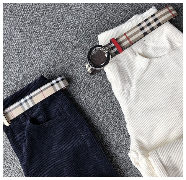 Quần nhung kẻ retro nữ phiên bản Hàn Quốc 2018 thu đông mới đoạn quần cashmere quần chân váy quần harem mỏng quần nhung dài nữ