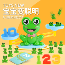Childrens Frog Scale Toy Intelligence Game Digital Mindset Training Learning Paternity Interaction 2 years old 3