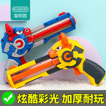 Childrens electric toy gun sound and light music pistol charge to grab boys sniper rifle children 6 years old 3 baby laser