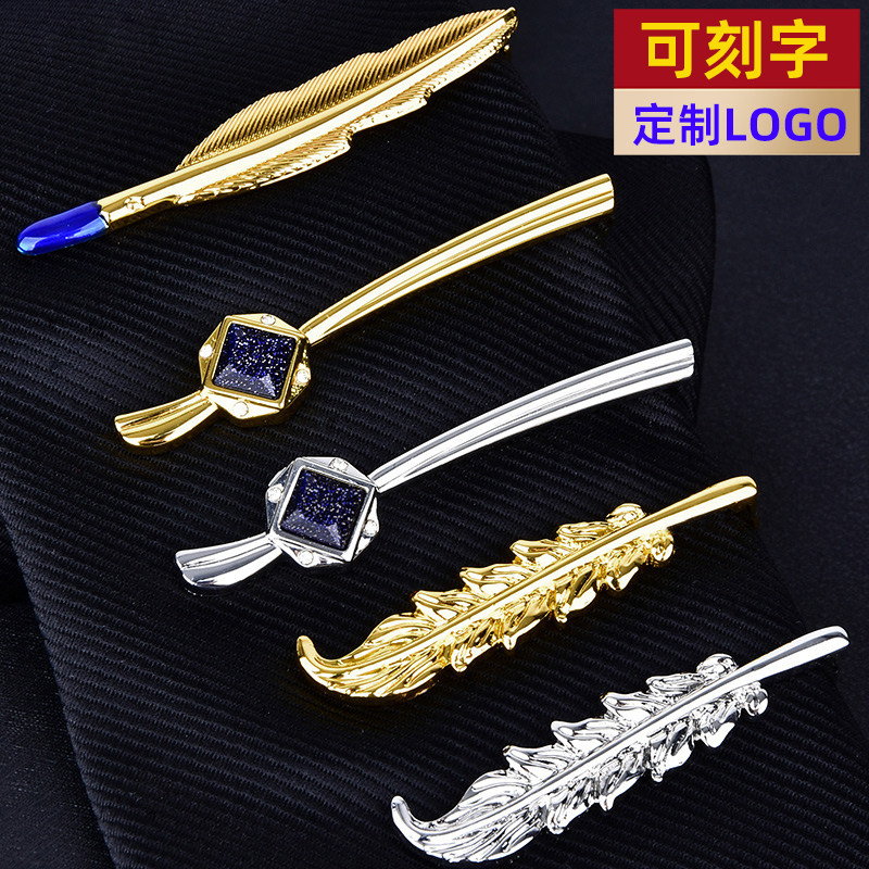 メンズネクタイピン、パーソナライズされたハサミ型メガネ、錨の羽根、クリスタルがちりばめられたネクタイピン、軽くて高級感のあるフォーマルなネクタイピン、ファッショナブル。