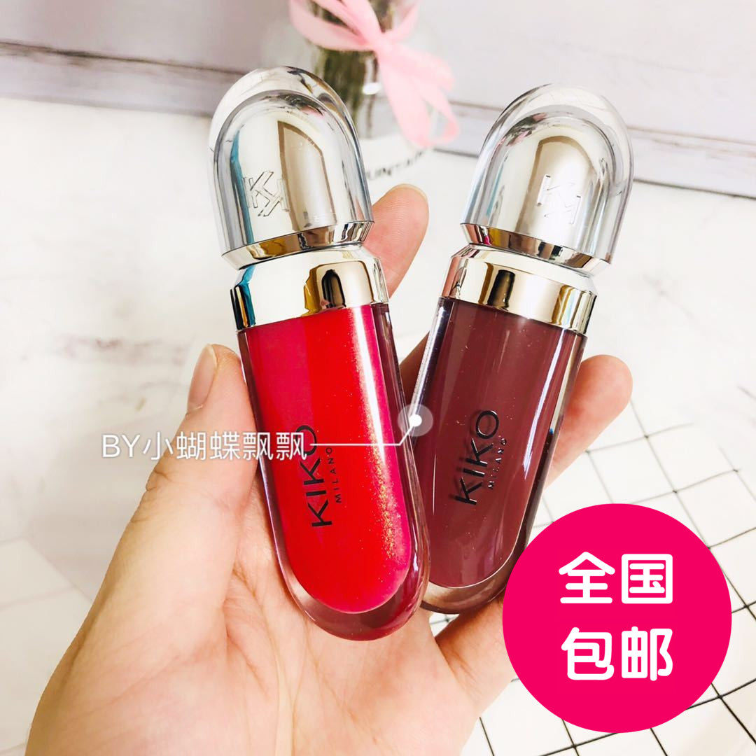 Spot Italian special cabinet kiko 3D hydra new lip gloss lip glazed lasting without a cup 10 21 16