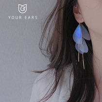 YOUR EARS original hand-made Super fairy ancient tassel-hanging earrings female earrings without ear clip earrings