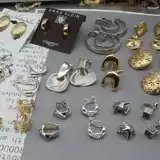 Японские металлические клипсы, серьги, европейский стиль, простой и элегантный дизайн, без проколов ушей