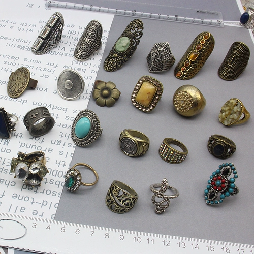 Y Одиночный выход конечных товаров европейский и американский супер ретро старый антикварный старый цветок