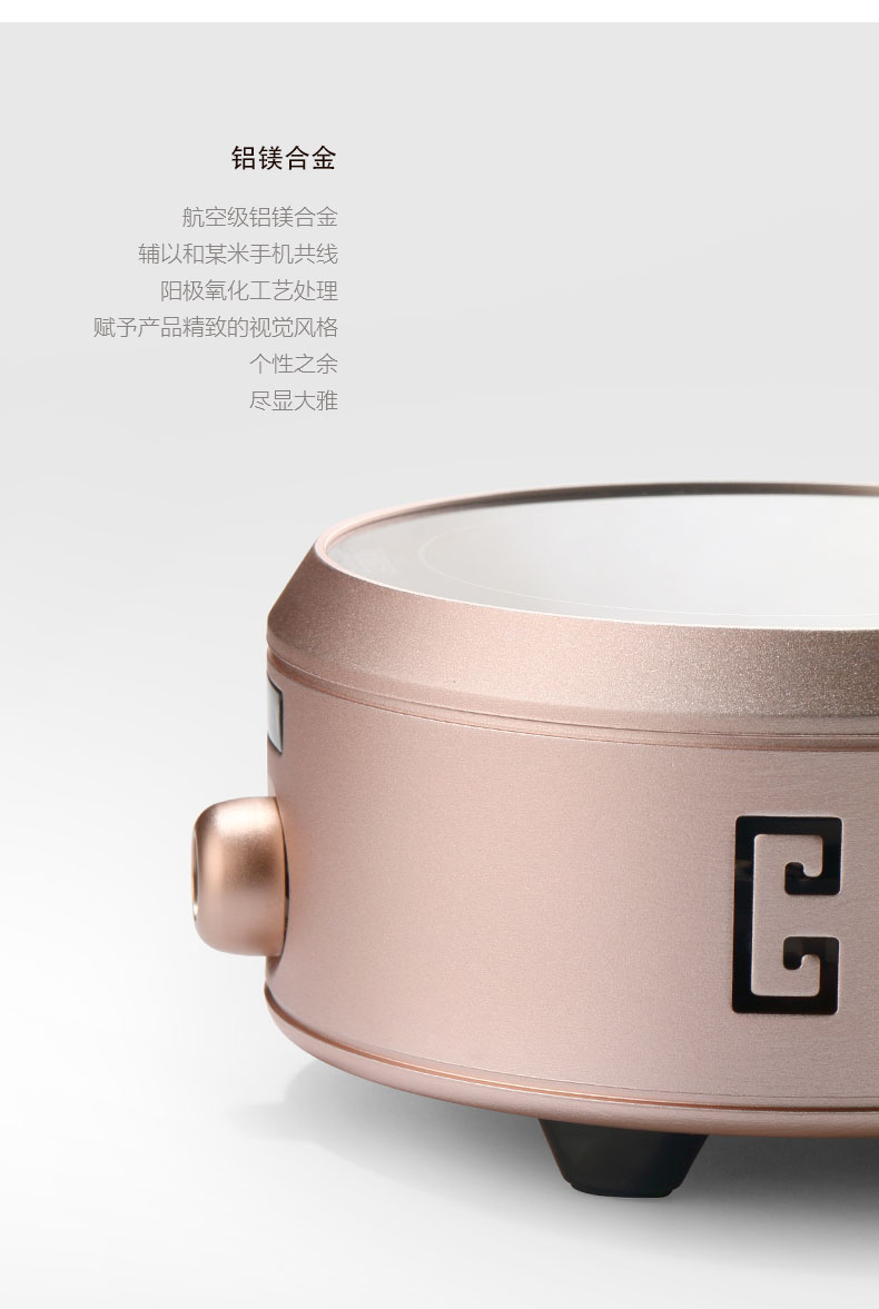 Bếp điện mini gốm Đức nhập khẩu công nghệ nhỏ thông minh bếp điện nhỏ nhà yên tĩnh lò sưởi điện lò ánh sáng giá bếp hồng ngoại
