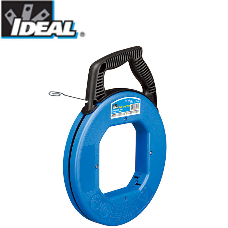 American Ideal IDEAL31-056 Baked Blue Wire Retractors 120M Paved Line Special Retractors