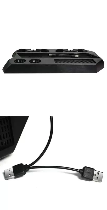 PS4PRO quạt làm mát khung sạc ghế cơ sở di chuyển xử lý sạc VR máy chủ hộp bên ngoài khung làm mát - PS kết hợp