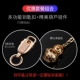 Móc khóa ô tô Zhongbang Vòng eo nam treo móc chìa khóa mặt dây chuyền đa chức năng sạc nhẹ hơn móc khóa sáng tạo - Bật lửa bật lửa điện