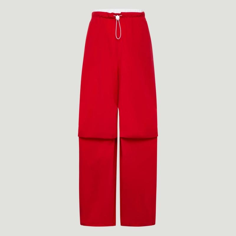 Adidas Adidas Women's Fashion Classic Stripesd Loose Breathable Casual Sports Pants Kz4222
