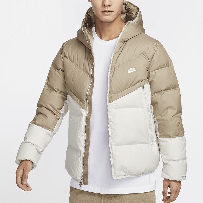 Nike Nike Men's Hooded Warm Running Training Short Sports Casual Jacket down Jacket Dv1132-247