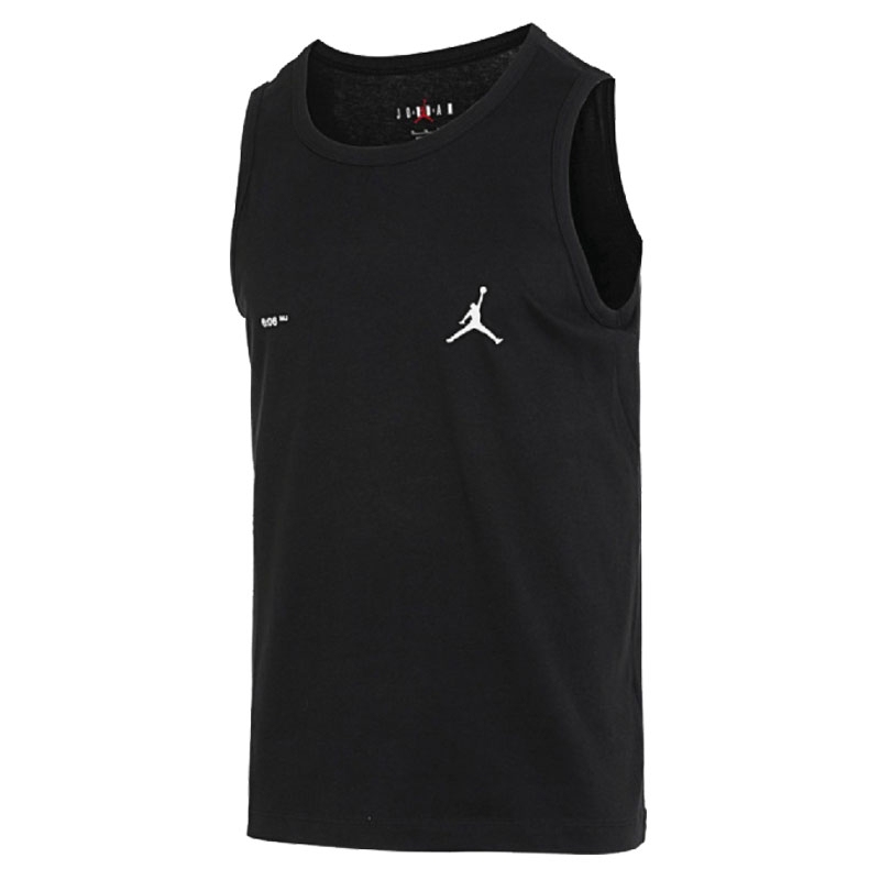 Nike Summer Men's Jordan Sports Casual Loose Sleeveless T-Shirt Dx9606-010-100