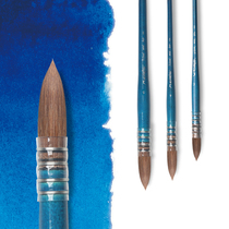 (Miscellaneous pile) Martini blue fat mixed mink hair watercolor brush art professional beginner brush set