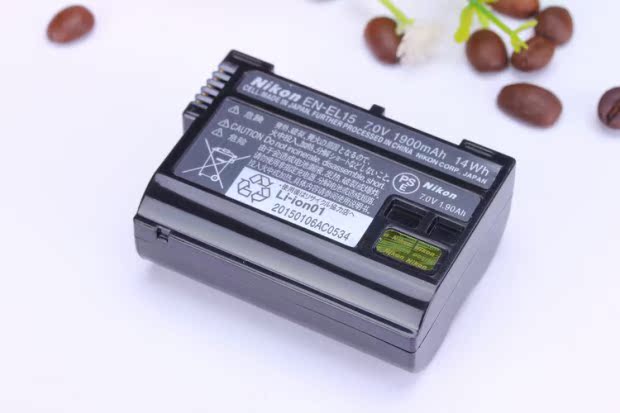 Genuine gốc EN-EL15 pin Nikon máy ảnh D800 D7100 D500 D7000 D7200 D810A - Phụ kiện máy ảnh kỹ thuật số túi máy ảnh sony
