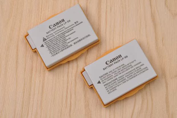 Canon LP-E8 pin gốc EOS 600D 550D 650D 700D pin gốc phụ kiện vi camera - Phụ kiện máy ảnh kỹ thuật số balo đựng máy ảnh