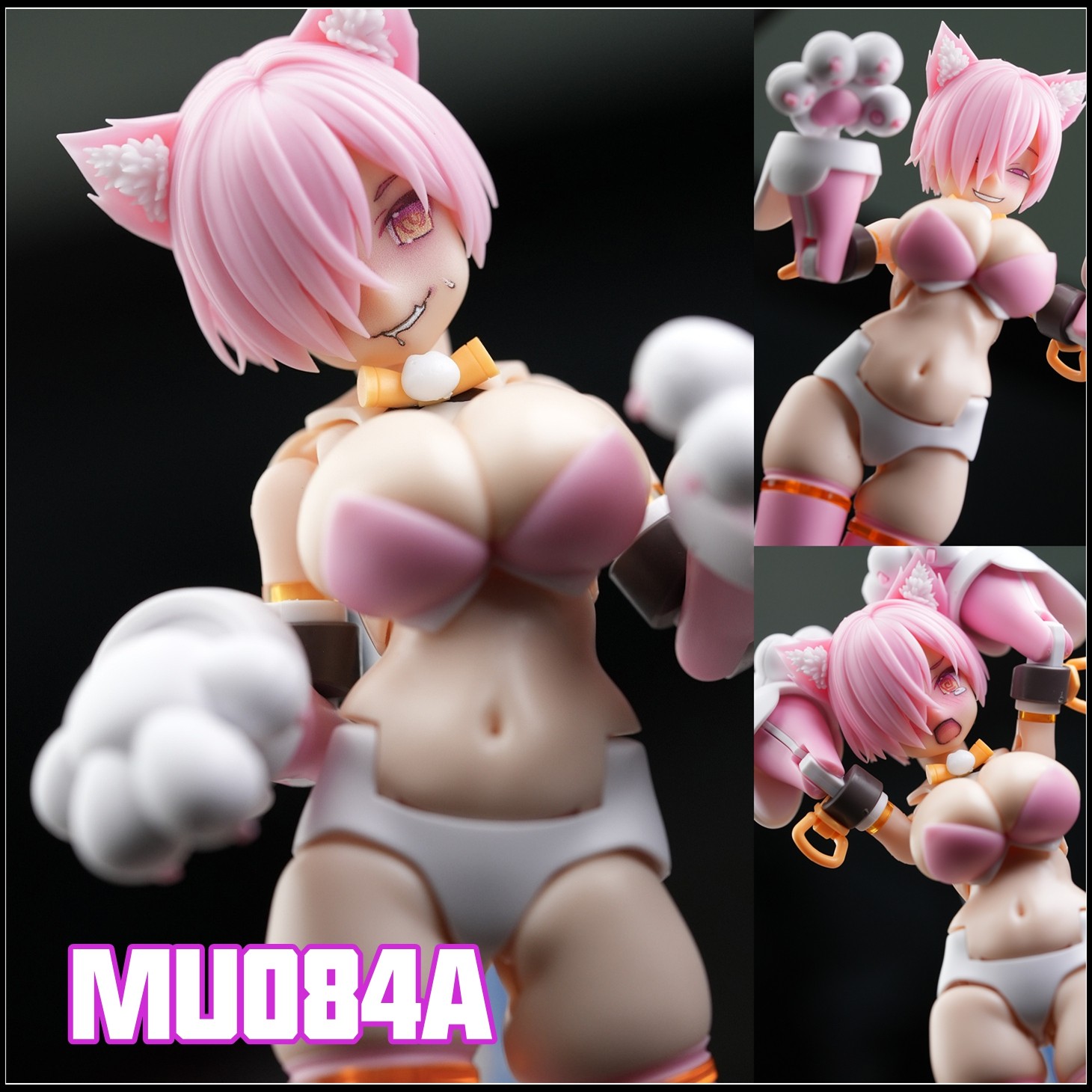 SH MU084A 1/12 Машинка для стрижки Niang PUNI MOFU CAT NIANG Opai hairstyle expression GK модификация Изображение 1