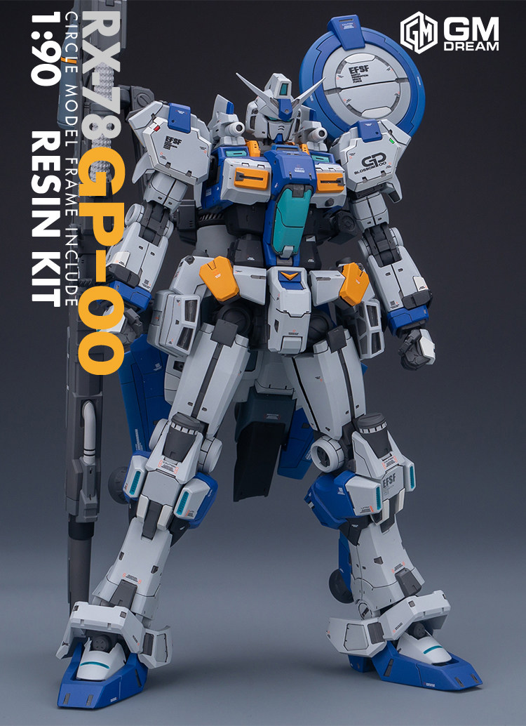手辦模型gmd 1 90 Rx 78 Gp00 高達試作原型機gk白膜改件 露天拍賣