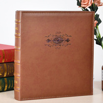 5 inch photo album leather album 3R put 400 photos insert family large capacity Memorial Album