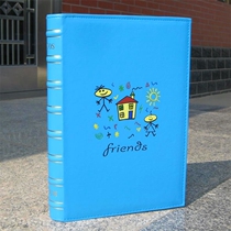 4D300 photo album Big 6-inch album put 4R plastic photo leather family photo book commemorative book send message note